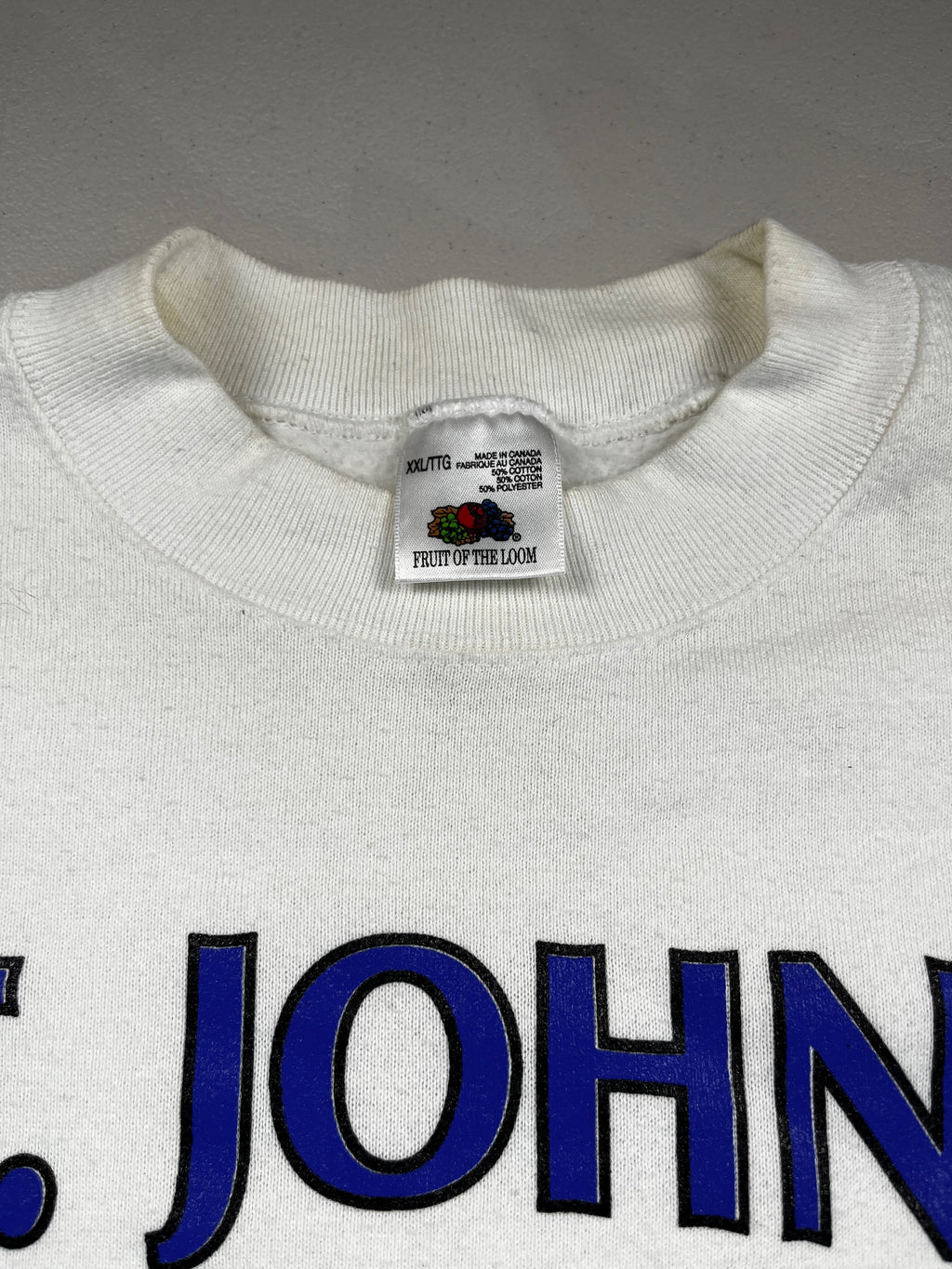 Vintage St. John's Crewneck Sweatshirt